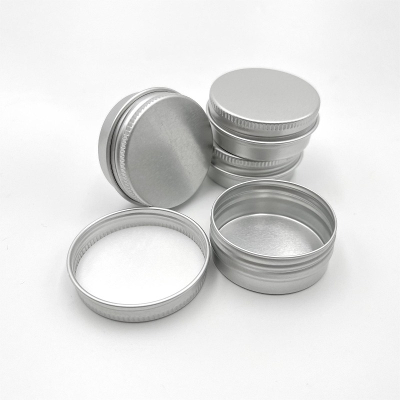 5ml～250ml 化粧品用アルミ缶 アルミボックス シルバ - Tin Container Lid のレビューと価格