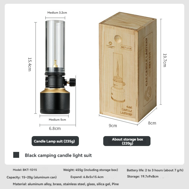CAMPINGMOON アトモスフィアキャンドルライトセット - Candle Making Jug のレビューと価格