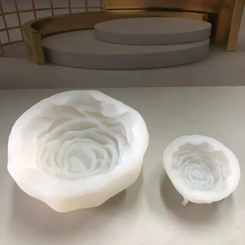 特大3Dフラワーキャンドルシリコンモールド DIY ピオニー - Candle Making Kits のレビューと価格