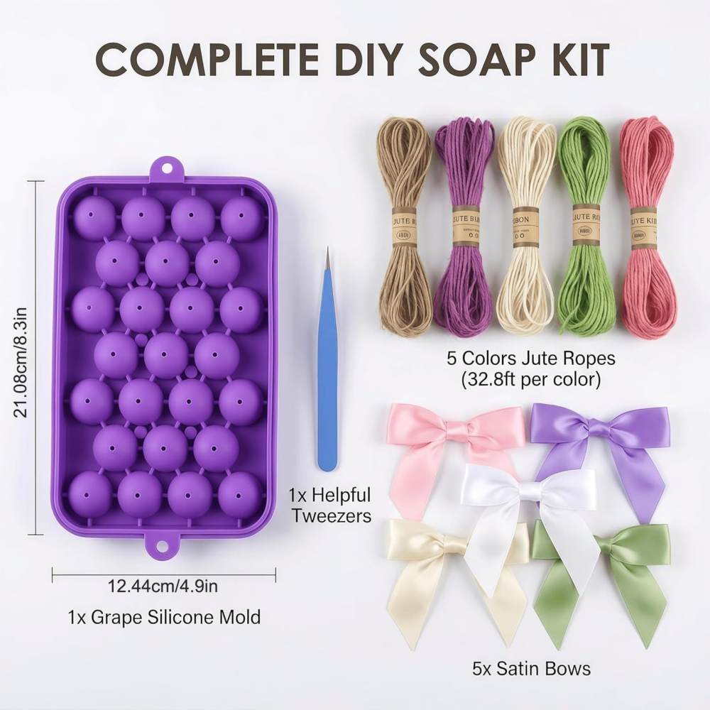 グレープフルーツの形をした石鹸型。DIYクラフト用品。3Dシ - Candle Making Kits のレビューと価格